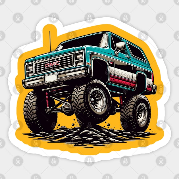 GMC Jimmy Sticker by Vehicles-Art